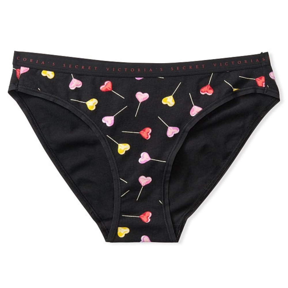 Hearts 💗 XS Bikini VS NWT Heart Lollipops Victoria's Secret NEW So Cute! - Picture 9 of 12